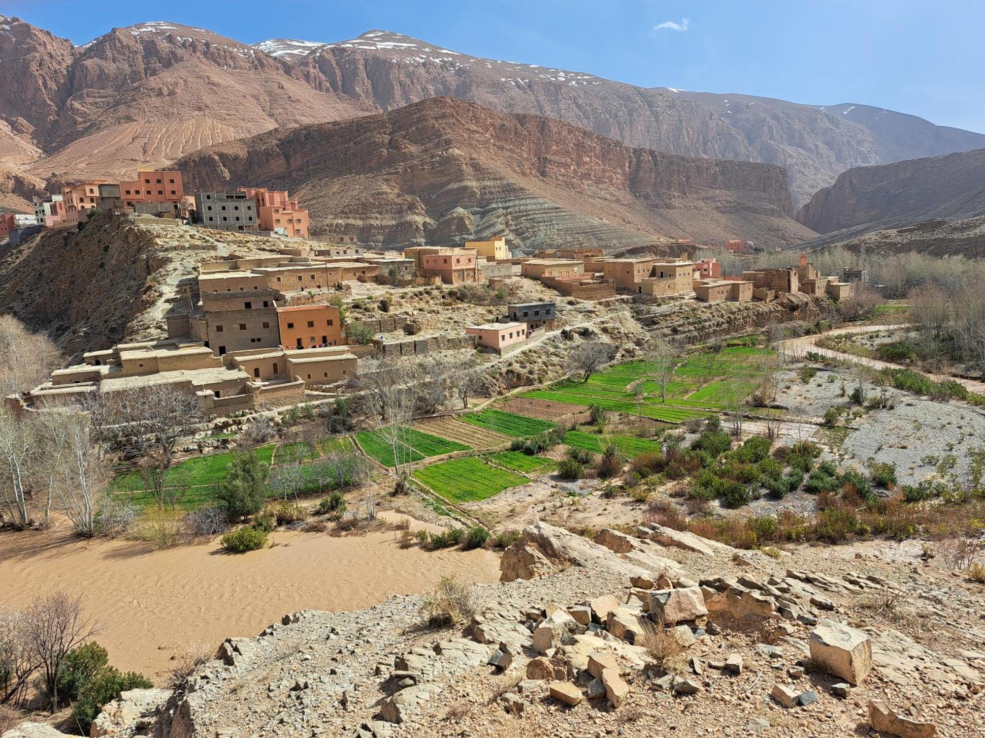 Berbere De La Montagne Hotel Imdiazene Buitenkant foto
